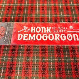 Stranger Things Red Magnetic Bumper Sticker